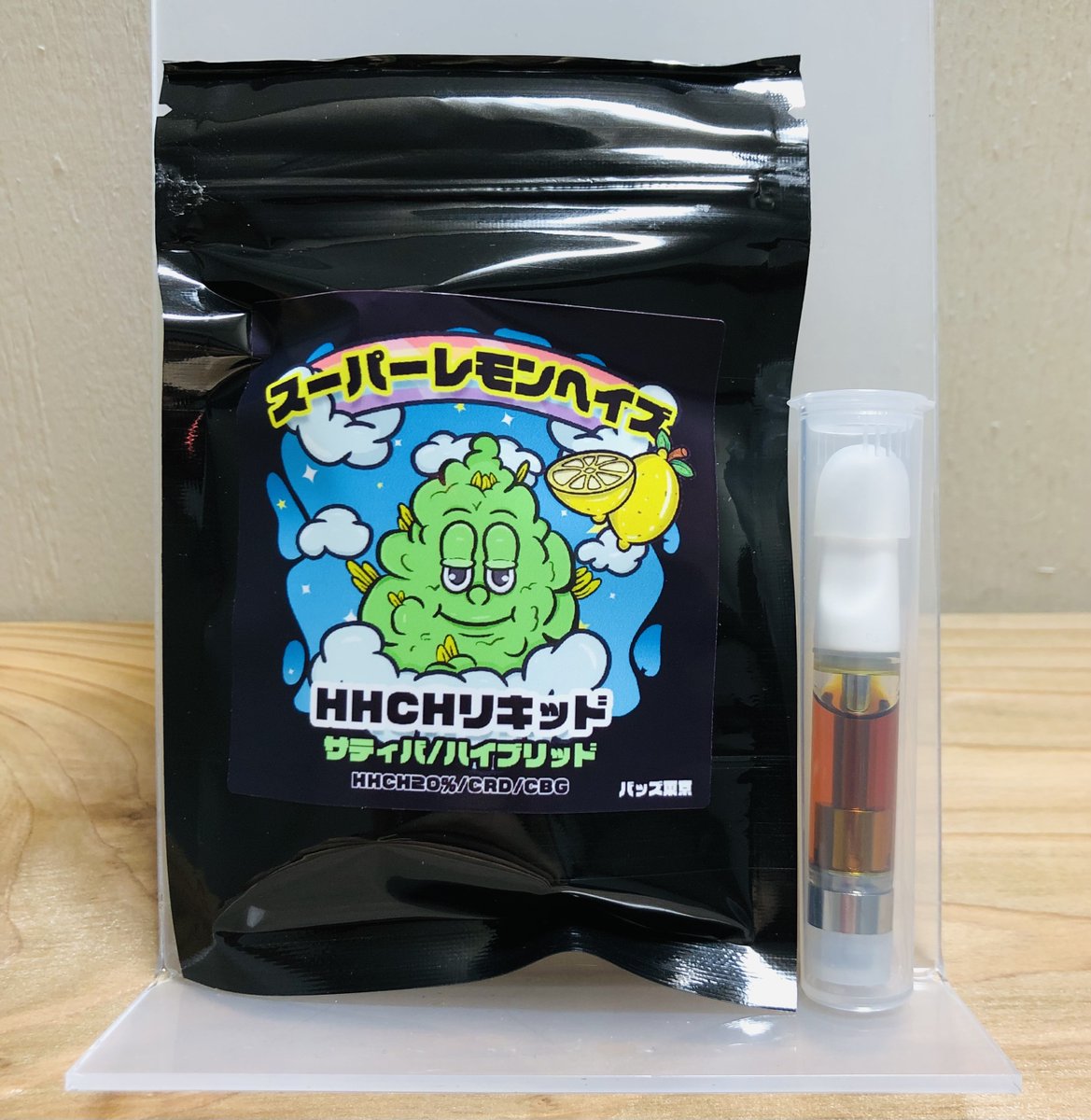 CBD_monster's tweet photo. 【🍯新商品のご案内🍯】 
■バッズ東京 ・スーパーレモンヘイズ HHCH 20％ リキッド 1.0ml 
🛒https://t.co/JkNvkhs50l
体感レベル4 ★★★★☆  
サティバ/ハイブリッド体感リキッド
🚀在庫が有る商品は15時までの決済完了で当日発送！！🚀
#HHCH #CBG #CBD https://t.co/R7MvzdlhkJ