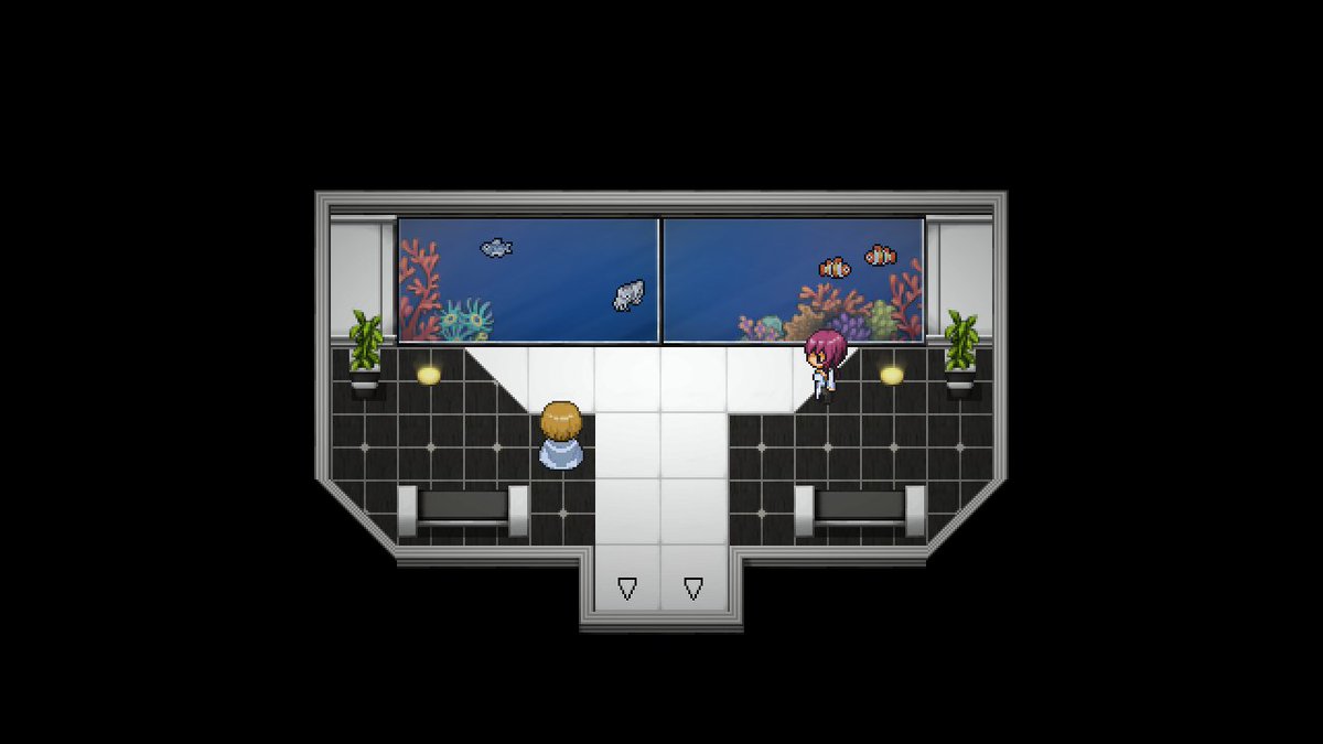 xurzerth's tweet photo. A work-in-progress aquarium area in Crownless Abyss! Can you guess what this area will be used for? 👀

#screenshotsaturday #gamedev #roguelike #roguelite #crownlessabyss https://t.co/K3I17oOpD1