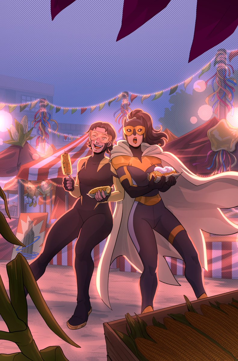 RandyStoneCotW's tweet image. Marvel vs DC was nothing compared to this epic crossover!

Weekend Warrior Comics' Lark teams up with Lainie from Altruist Comics' Bullet Adventures in this indie comics jam.

These are pretty awesome books on their own, but this is a crossover you definitely won't want to miss!