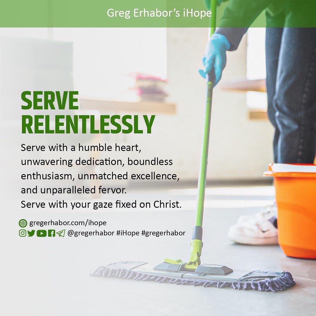 spokesmancom's tweet image. Service to God is one of the unmatched secrets to boundless blessings,it gives the satisfaction of being at the heart and center of God's will. No matter how small the duty,  let the excellency of God be shown through your service.
#serve #relentlessly #excellence #favour