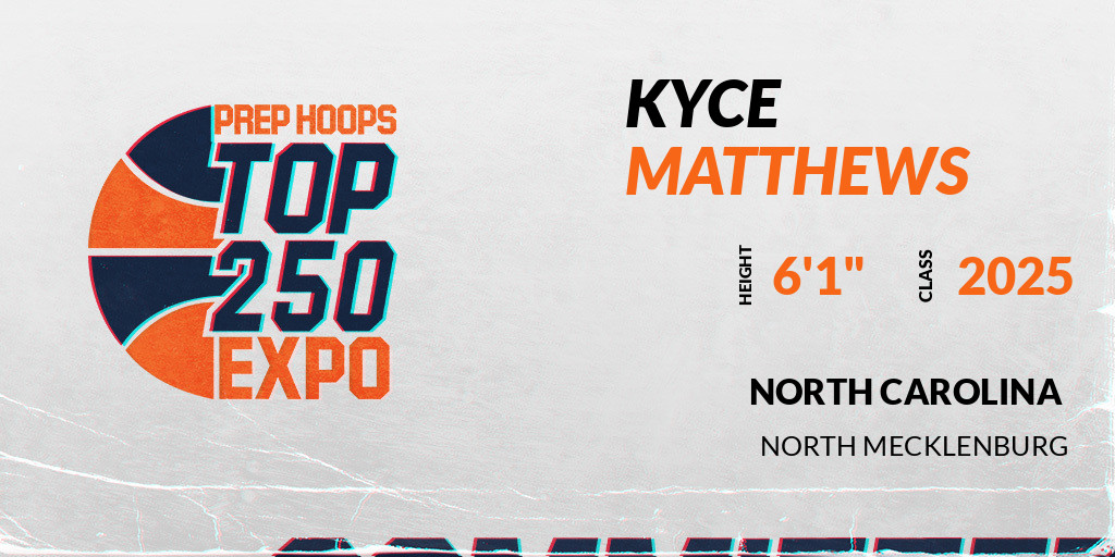 Prep Hoops North Carolina (@prephoopsnc) on Twitter photo Welcome Class of 2025 Kyce Matthews (<a href="/kycematthews/">Kyce Matthews</a>) of North Mecklenburg HS to the <a href="/PrepHoopsNC/">Prep Hoops North Carolina</a> Showcase @ Cox Mill High School.
🔥🏀 #PHTop250NC 🏀🔥
More info! 👇
events.prephoops.com/e/850/register… Welcome Class of 2025 Kyce Matthews (<a href="/kycematthews/">Kyce Matthews</a>) of North Mecklenburg HS to the <a href="/PrepHoopsNC/">Prep Hoops North Carolina</a> Showcase @ Cox Mill High School.
🔥🏀 #PHTop250NC 🏀🔥
More info! 👇
events.prephoops.com/e/850/register…