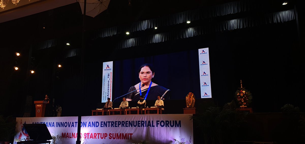 Anvesana_TBI's tweet photo. In the spotlight :Mrs Umadevi seen giving a powerful start for Anvesana!
#MalnadStartupSummit2023
#AnvesanaTBI
#G2023 #NammaShivamogga
#StartupKarnataka https://t.co/rDfhH3zcuT