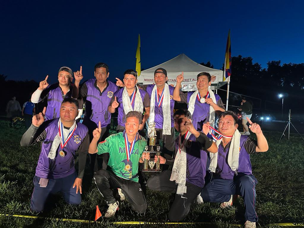 RTYCMinnesota's tweet photo. From August 26 to 27, the Regional Tibetan Youth Congress of Minnesota hosted the 11th Annual “Martyr’s Memorial Cup(MMC)” with a Cricket Tournament. MMC in 2012 was initiated in remembrance of all the Tibetans who have died under CCP rule or sacrificed their lives for Tibet. https://t.co/Oa7933joX0