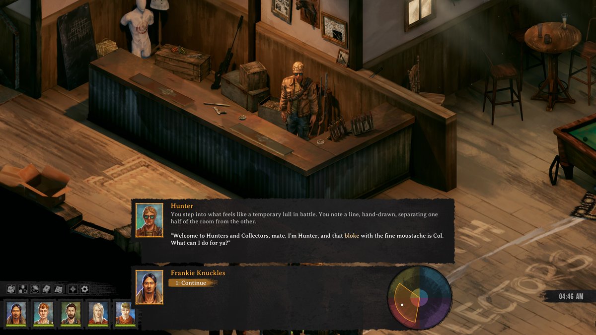 BrokenRoadsGame's tweet image. Playing as the Hired Gun or Surveyor will open up some unique jobs, bounties and... "opportunities" that not everyone will look kindly upon 😅

#screenshotsaturday #indiegame