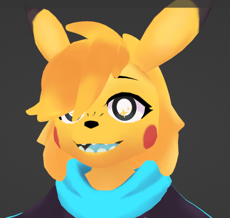 Snugtaro's tweet photo. the model has a variety of expressions >:D with full lipsync! https://t.co/gJwSEPAFQj