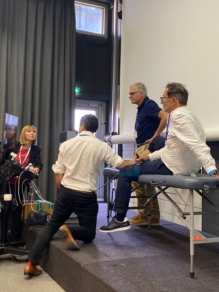 Eric Nguyen (@erichuynguyen) on Twitter photo Thank you ESRA for such an amazing world congress. #ESRAworld2023 <a href="/ESRA_Society/">ESRA | European Society of Regional Anaesthesia</a>
And thank you for the impromptu opportunity to demonstrate the sural nerve at the mid calf level between the heads of gastrocnemius on the past president of ESRA, Alain Delbos. <a href="/alaindelbos/">Alain Delbos</a> Thank you ESRA for such an amazing world congress. #ESRAworld2023 <a href="/ESRA_Society/">ESRA | European Society of Regional Anaesthesia</a>
And thank you for the impromptu opportunity to demonstrate the sural nerve at the mid calf level between the heads of gastrocnemius on the past president of ESRA, Alain Delbos. <a href="/alaindelbos/">Alain Delbos</a>