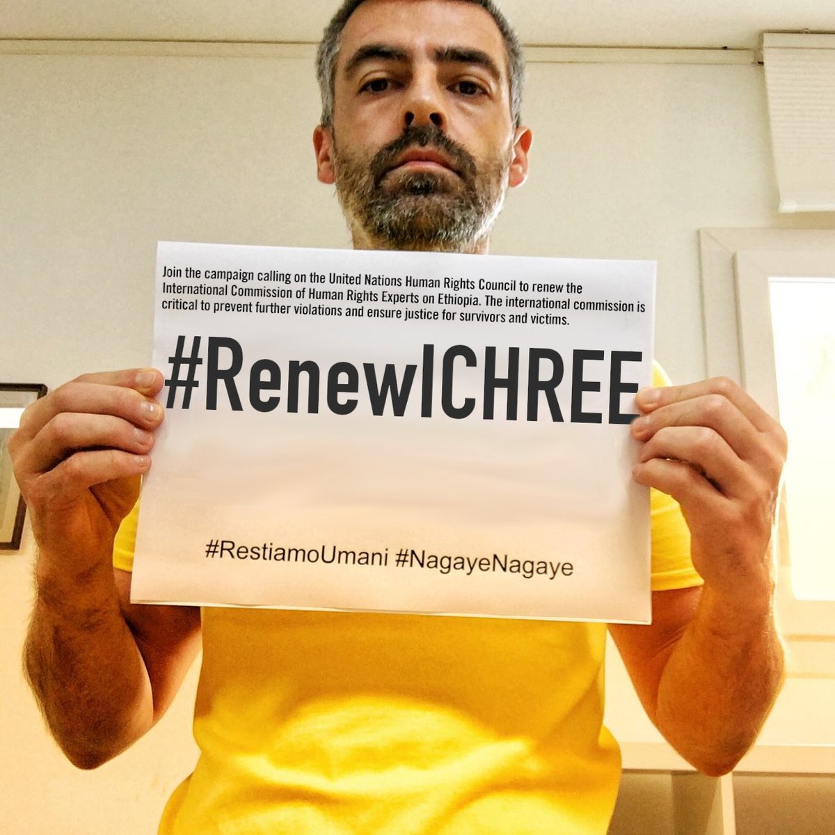 You don't need many words to do the right thing. 
#RenewICHREE