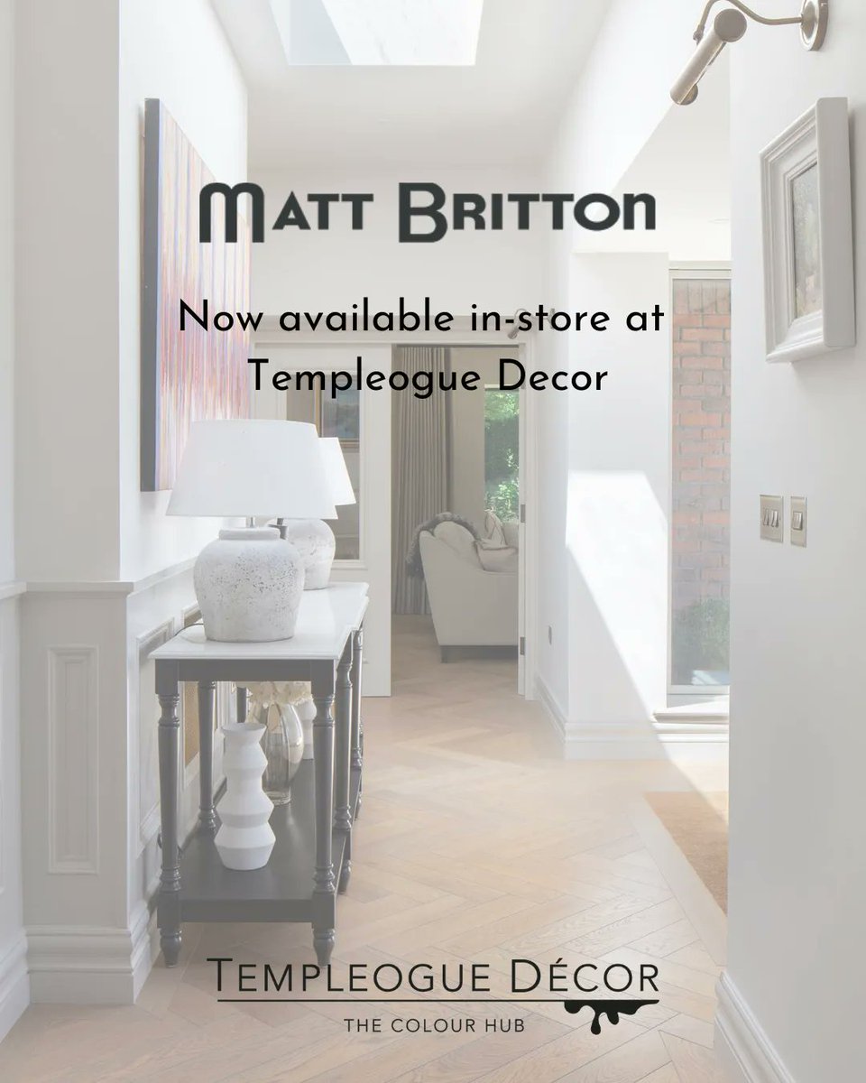 We are now proud to partner with Matt Britton for solid wooden flooring, luxury carpets and bespoke rugs.  

Ask in-store for more or view the range on your in-home colour consultation.

#mattbritton #flooring #floor #woodflooring #carpets #bespokerugs #furnishings