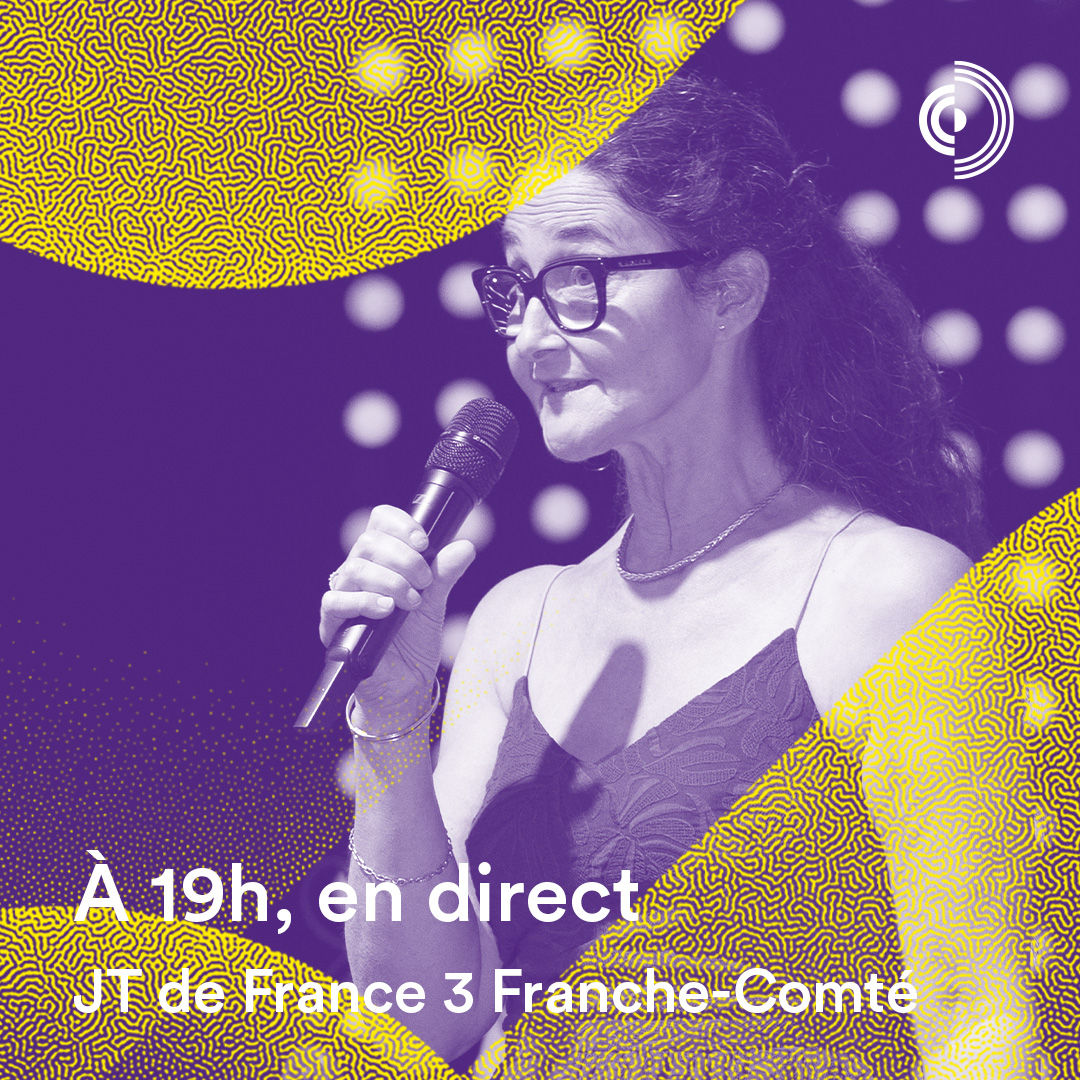 #DansLaPresse | 📺 Rendez-vous devant le JT de France 3 Franche-Comté à 19h !
Notre Président, Myriam Grandmottet, sera en direct pour revenir sur la grande soirée d’ouverture d’hier soir et parler des 2 semaines qui vous attendent au Festival et lors du Concours de Jeunes Chefs