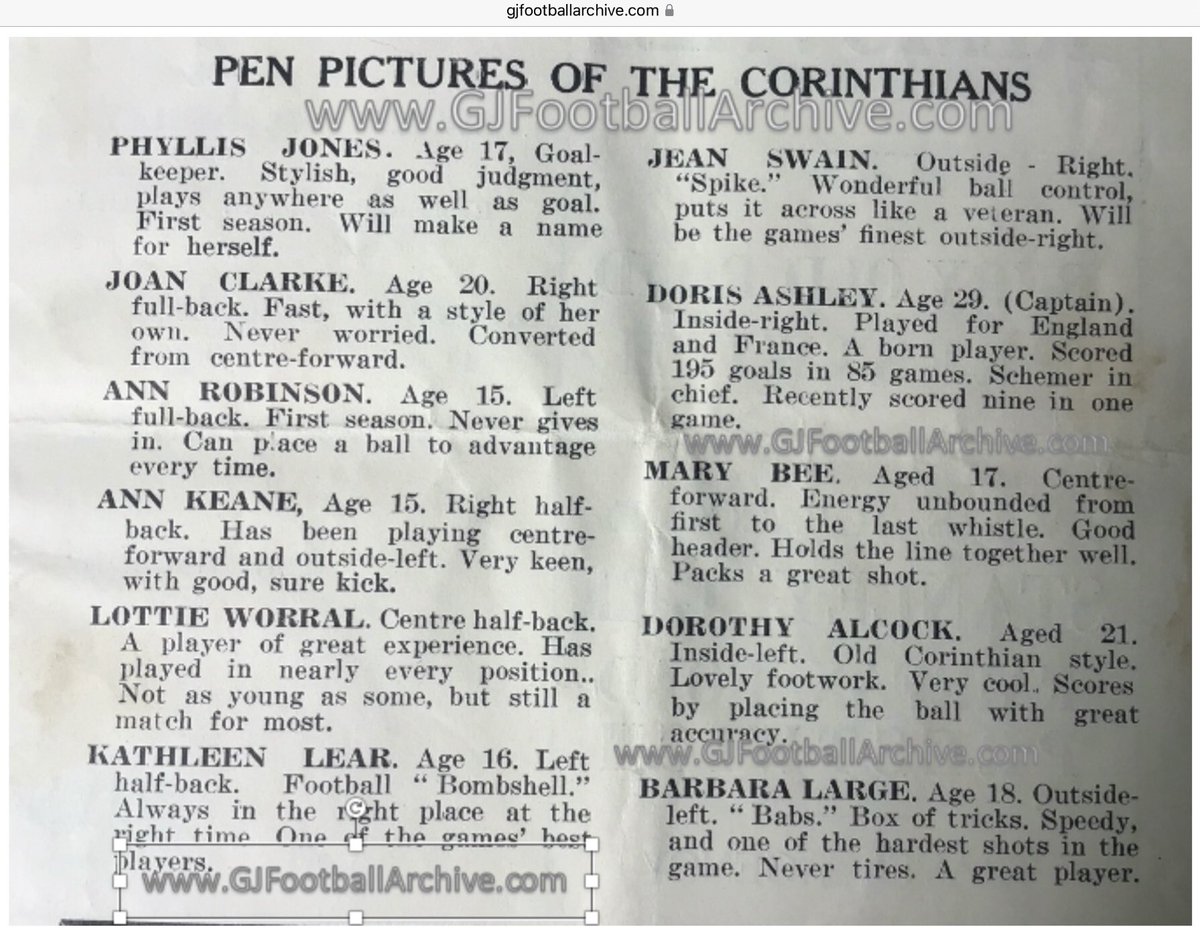 - First a few names… These are from early 1950s. The team had a continuous history from 1949 through to 1980s then it became Woodley Ladies before ceasing c.1989.