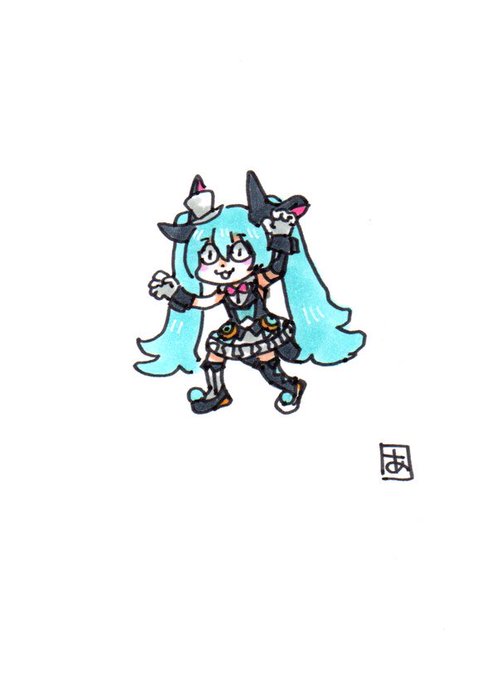 「magical mirai miku ニーソックス」の画像/イラスト/ファンアート(新着)