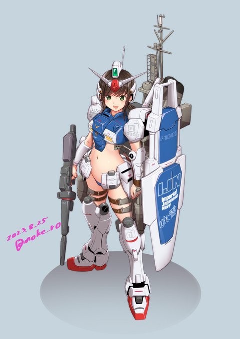 ほぉ、MS少女ですか。たいしたものですね
 #みんなのMS少女見せ合おう 