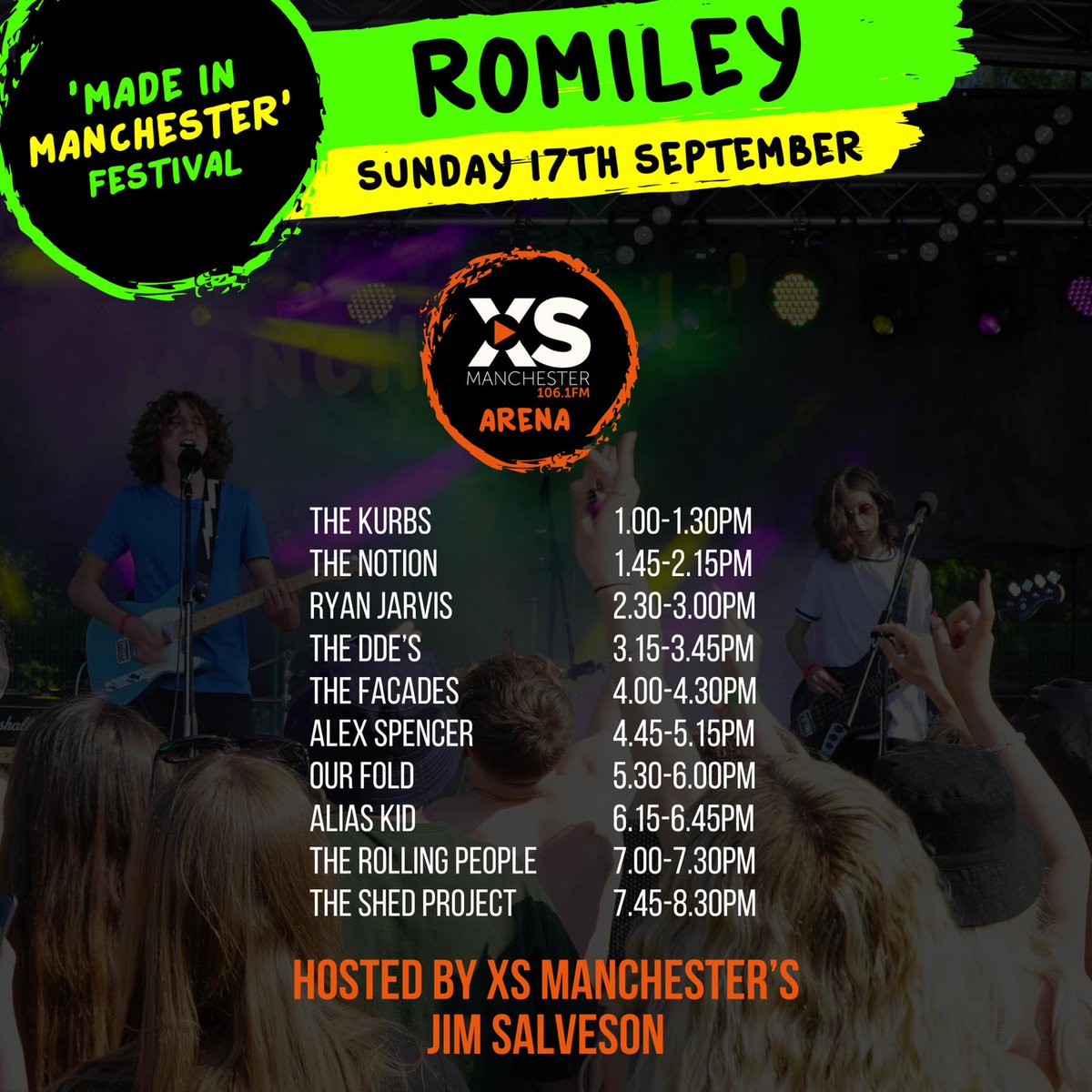 The Shed Project (Band) (@project_shed) on Twitter photo Next Up For Us We Headline <a href="/MadeInMCRFest/">Made In Manchester Festival</a> Hosted By The Amazing <a href="/Mr_Jimbob/">Jim Salveson</a> <a href="/XSManchester/">XS Manchester - 106.1 FM, DAB+ & App</a> Amazing Line Up And Gonna Be A Cracker ๐ Next Up For Us We Headline <a href="/MadeInMCRFest/">Made In Manchester Festival</a> Hosted By The Amazing <a href="/Mr_Jimbob/">Jim Salveson</a> <a href="/XSManchester/">XS Manchester - 106.1 FM, DAB+ & App</a> Amazing Line Up And Gonna Be A Cracker ๐