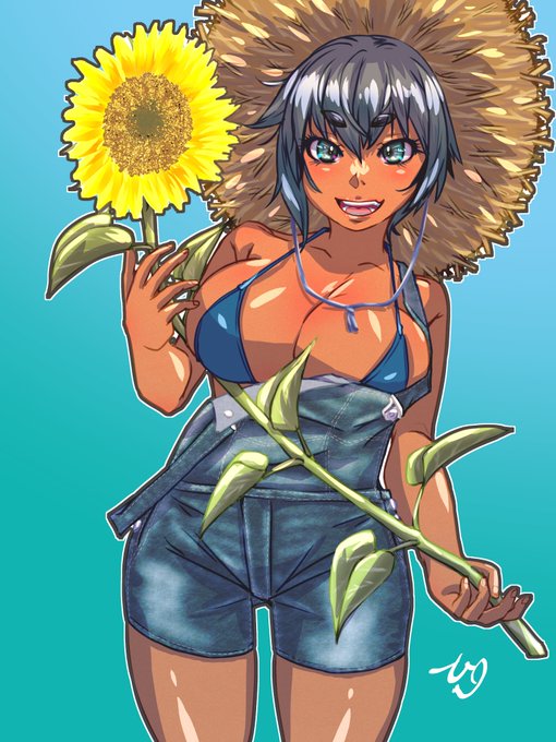 #このタグをみた人はド正面イラストを貼る 
改めて探すとドが付くほどの正面って
あんまり描いてないっすねぇ 