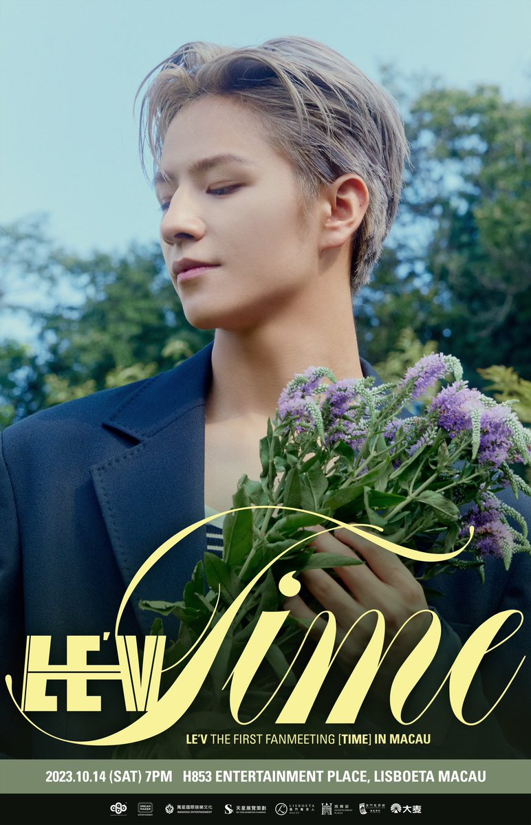 ChromosomeEG's tweet photo. [📢]

LE'V THE FIRST FANMEETING 
[TIME] IN MACAU

📆 2023.10.14 (SAT)
📍 H853 Entertainment Place, Lisboeta Macau https://t.co/ctKIJm0BfY