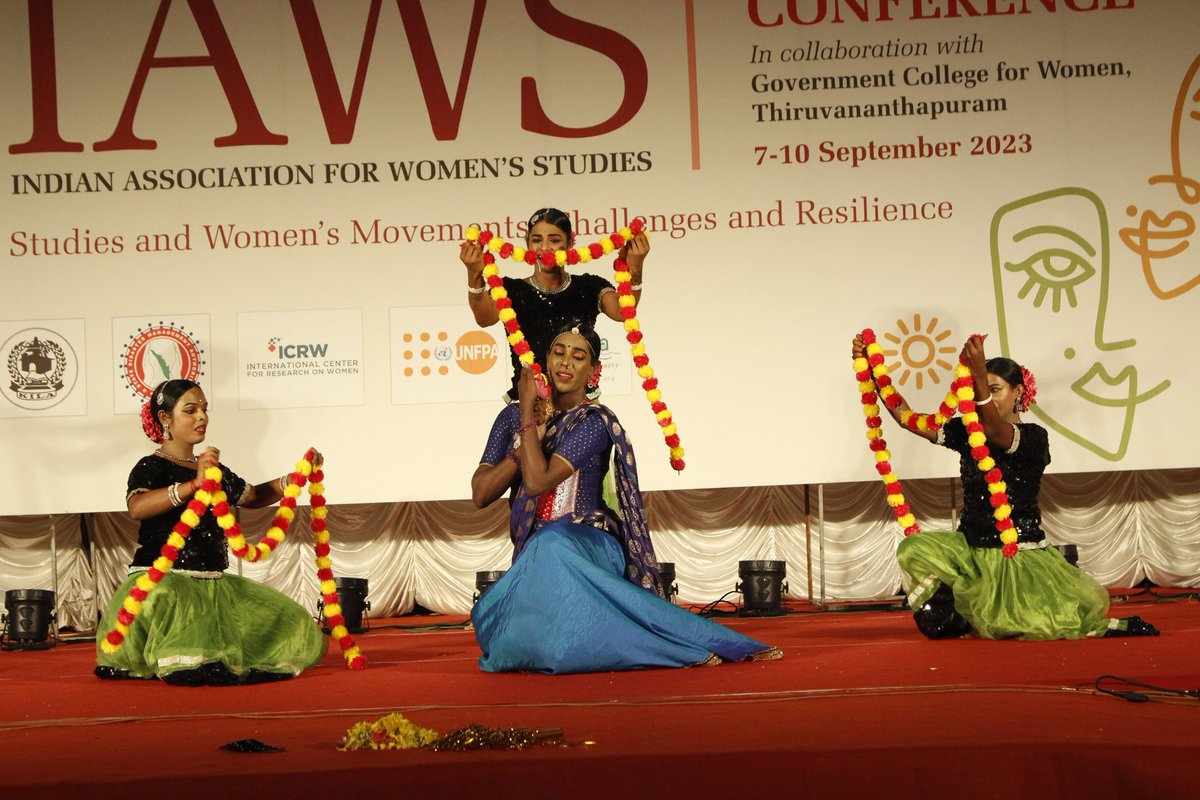iawsofficial's tweet photo. Queer Performance by Sanjana Chandran and Team 🏳️🌈✨
#iaws #NationalConference #womensstudies #day02 #queer #culturalprogramme https://t.co/18rMxZDzwW
