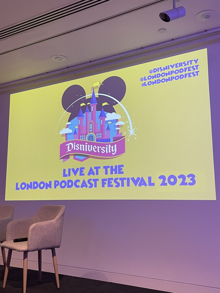 At the Shrek @Disniversity Special #LondonPodFest @LondonPodFest