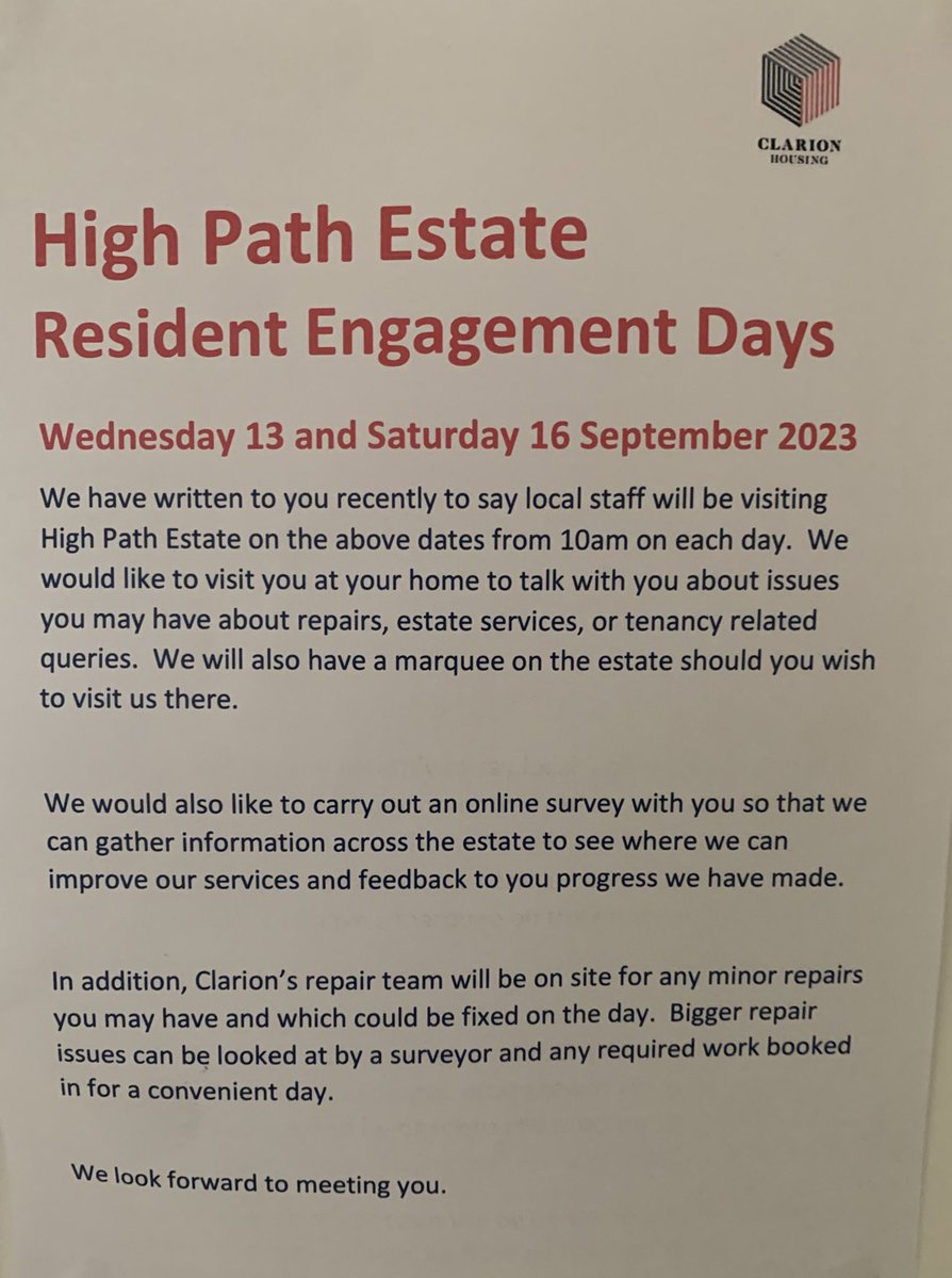 highpath's tweet image. Next week @Clarion_Group are on the estate…

#highpathestate #Wimbledon #sw19
