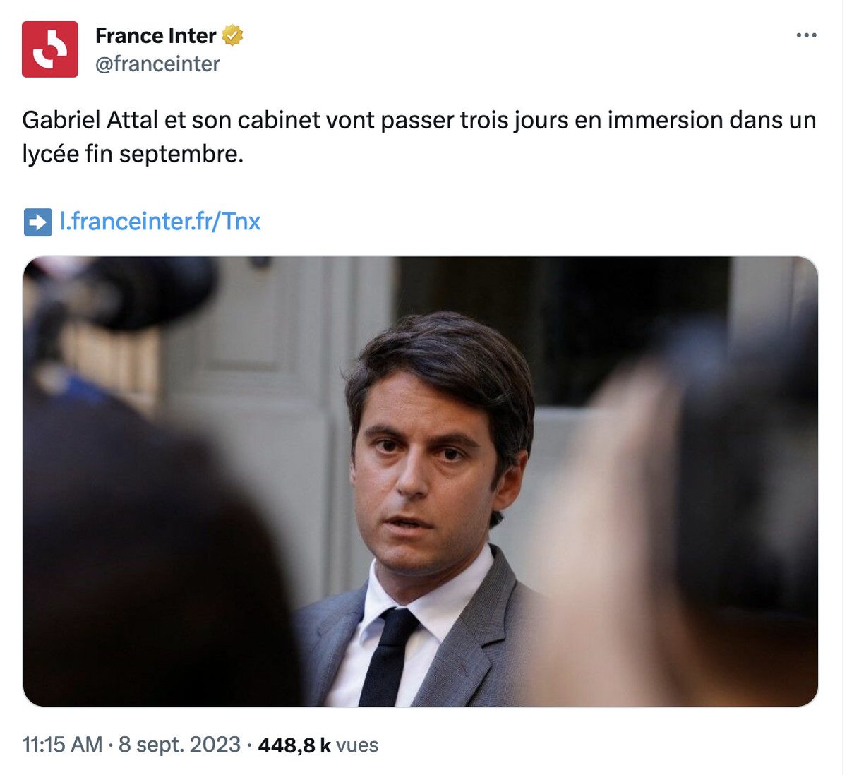 Le 22 juillet, l'Écho de la boucle vous l'annonçait en exclusivité bien avant France Inter. Na.