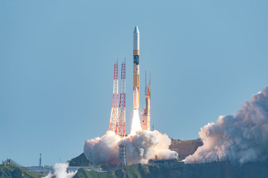 SLIM e XRISM, lancio perfetto per due missioni giapponesi, un lander per l'esplorazione lunare ed un telescopio spaziale a raggi X, video by Jaxa! newsspazio.it/2023/09/slim-e…