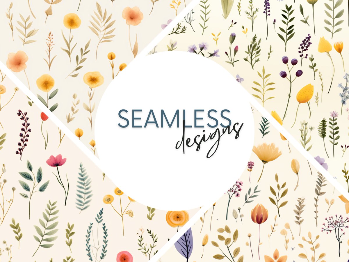 BrambleCrafts1's tweet image. &apos;Mary, Mary, quite contrary, how does your garden grow?&apos;

How lovely is this floral seamless pattern design?  It makes me feel calm just by looking at it....might have to get some fabric printed to make my youngest a dress with it! 

Link is in the comments 
#seamlesspatterns