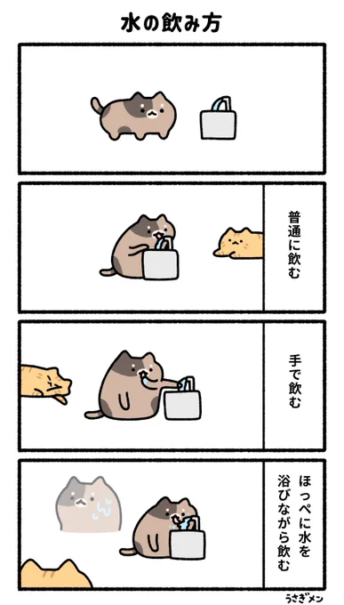 水の飲み方 