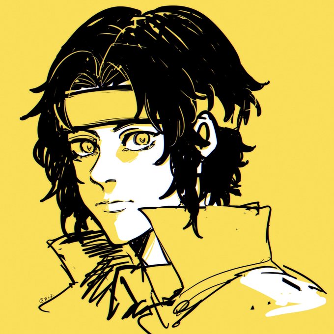 「portrait yellow theme」 illustration images(Latest)