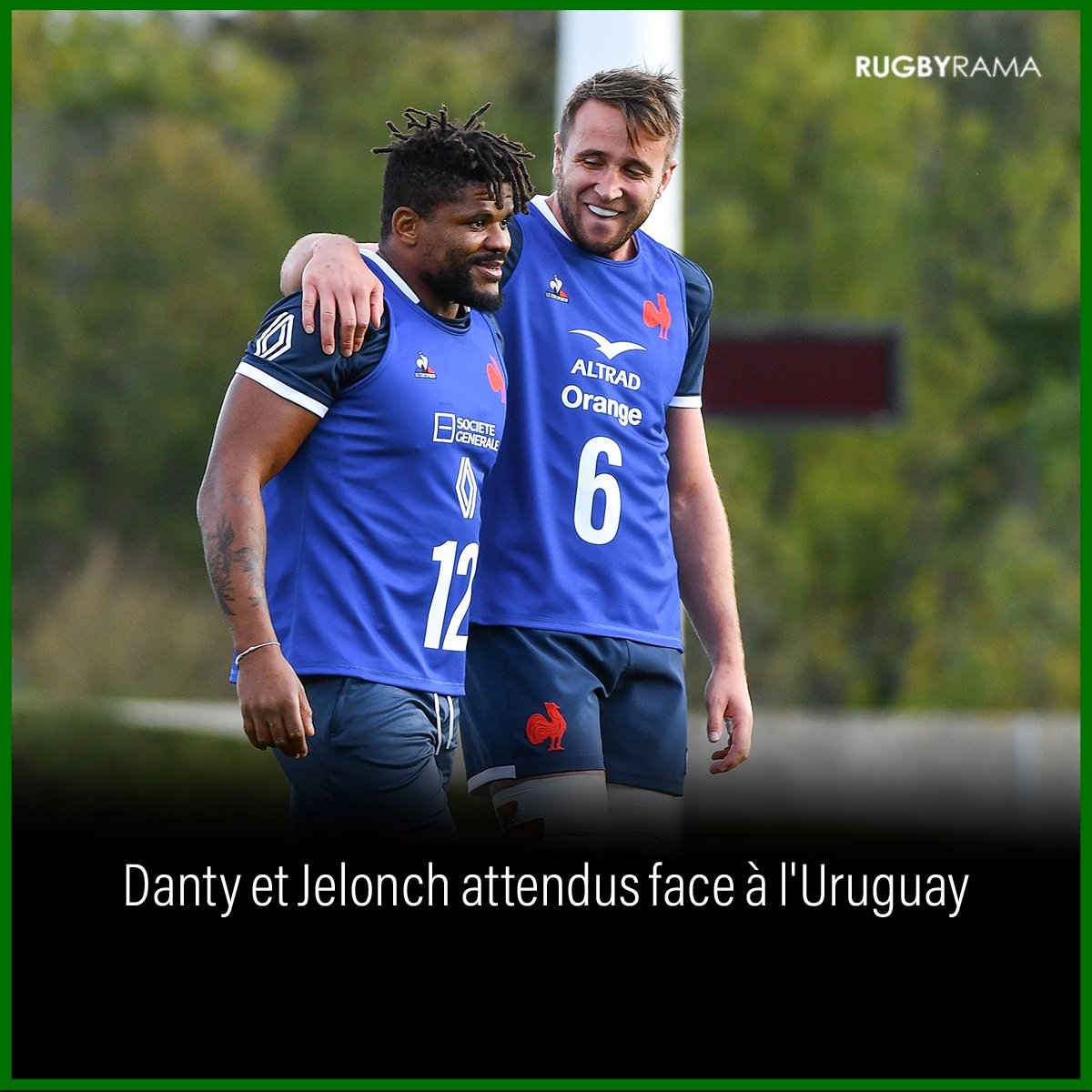 Ah bon, il y a quand même des bonnes nouvelles ! 😁 🇫🇷#XVdeFrance #RWC2023

Plus d'infos &gt; shorturl.at/ahio8