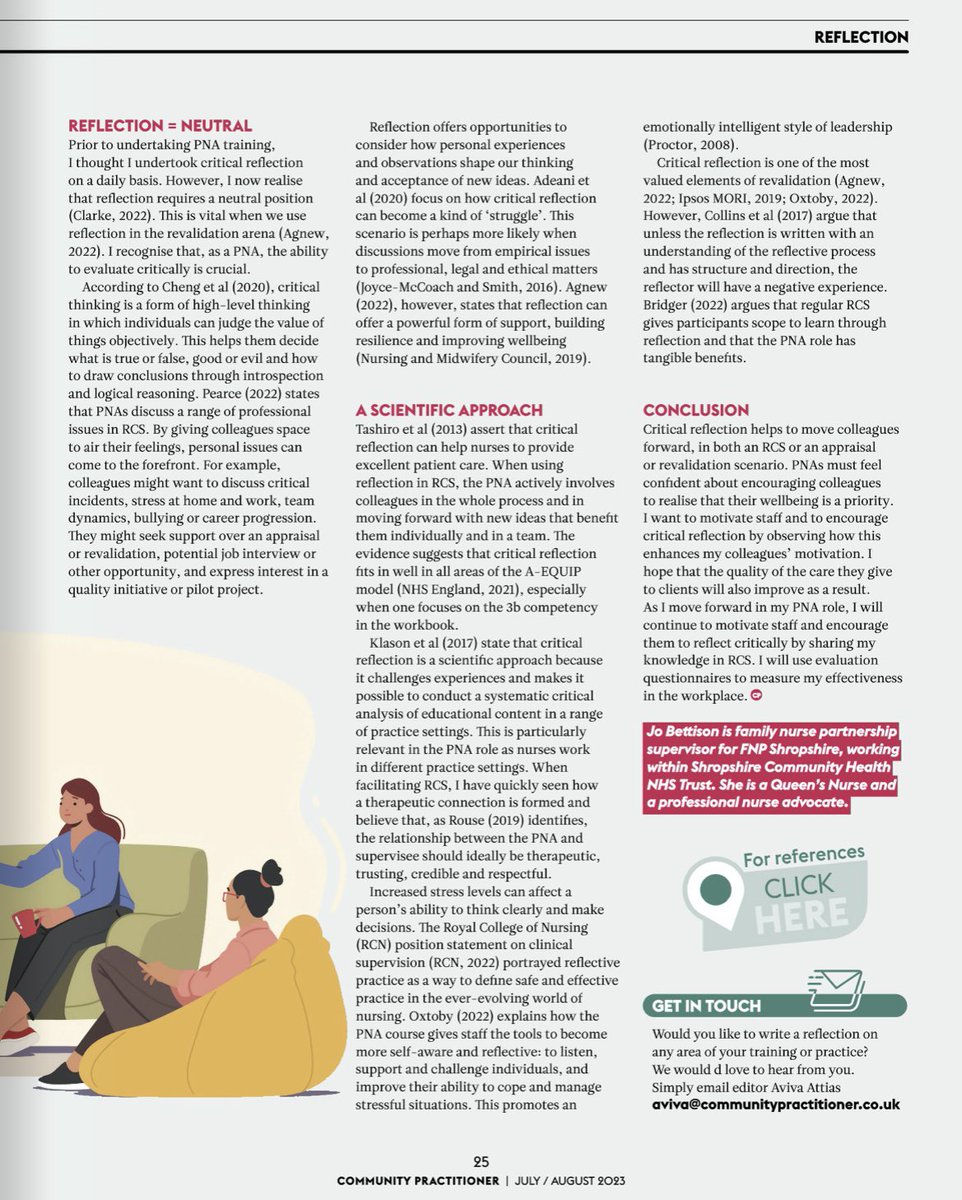 Delighted to be able to promote the role and the importance of my valued Professional Nurse Advocate role through my new published article 🥰
@advocacy_forum <a href="/NursingEmma/">Dr Emma Wadey Ph.D FQNI FAAN RN (MH)</a> <a href="/FNPNationalUnit/">Family Nurse Partnership</a> <a href="/ShropCommHealth/">Shropshire Community Health</a> <a href="/CommPrac/">CommPrac</a> <a href="/PNABDCFT/">Professional Nurse Advocates BDCFT</a>
