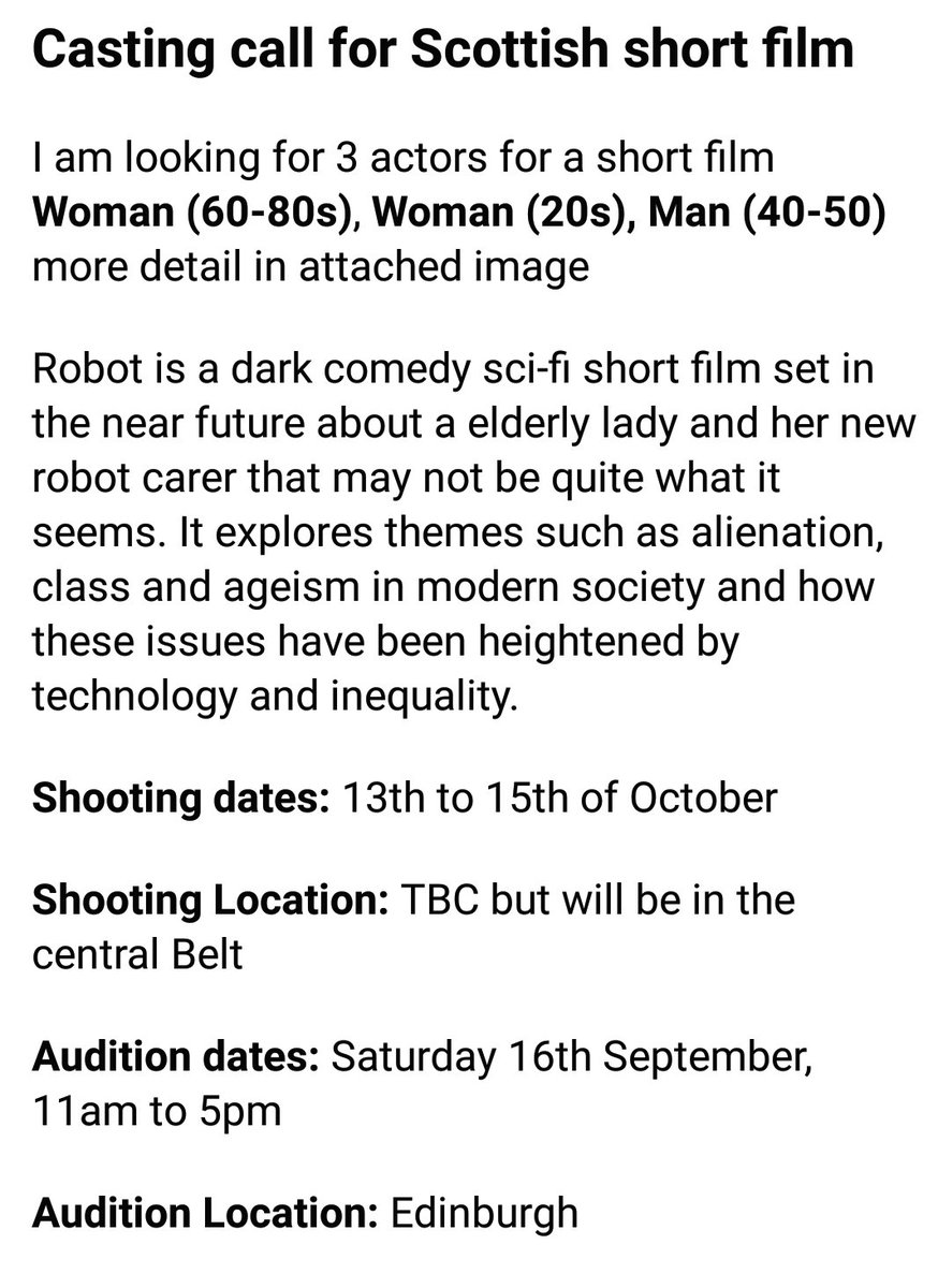 grim_pretty's tweet image. #Casting my next short film at the moment. Still have some spaces for #auditions. It's  a #Paidrole but it's a self funded project so can only afford to pay around minimum wage. Message me here if you are interested.