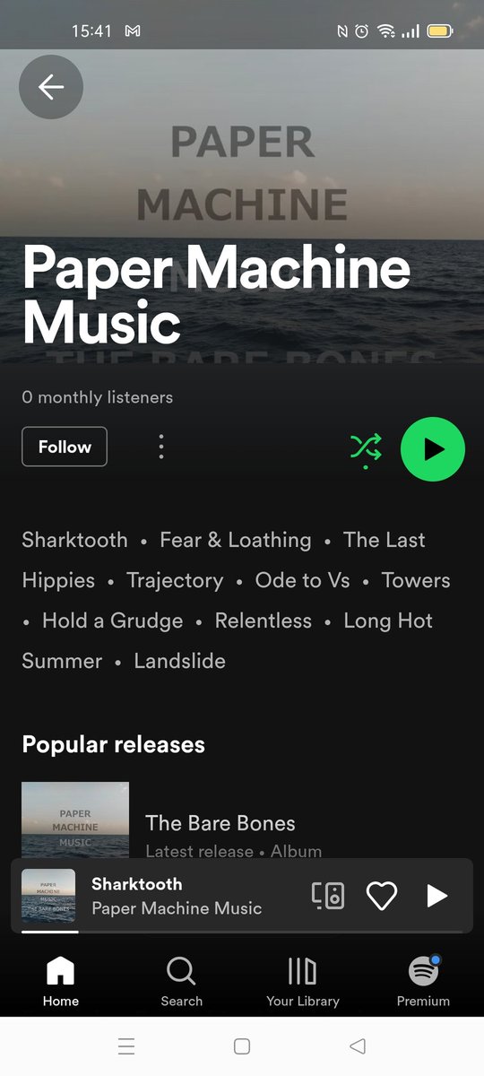 PaperMachineMus's tweet image. Paper Machine Music now available on Spotify and all major streaming platforms.
Wrap your ears around this...