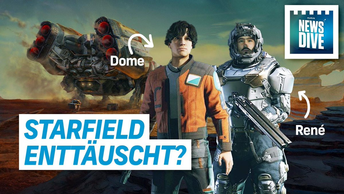 Starfield ist da ihr, Weltraummäuse!

🚀 Dome und René haben ihre ersten Schritte gemacht und sind ein bisschen enttäuscht, aber auch begeistert

🤖 Außerdem: ChatGPT erweckt NPCs zum Leben

😮 Und: Hat Nintendo hat auf der Gamescom die Switch 2 gezeigt?

share.transistor.fm/s/a206207e