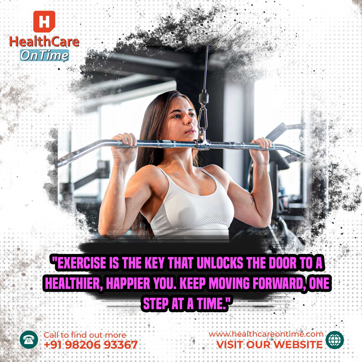 healthcareontim's tweet image. &quot;Exercise is the key that unlocks the door to a healthier, happier you. Keep moving forward, one step at a time.&quot;

#HealthierYou #ExerciseMatters #ActiveLifestyle #FitnessGoals #WellnessJourney #StayActive #MindBodyBalance #HealthyHabits #FitnessMotivation #ExerciseEveryday