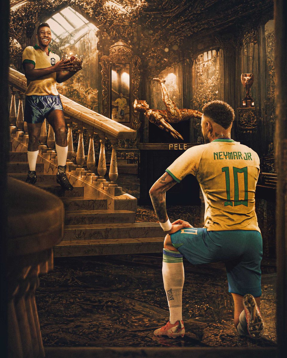 433's tweet photo. NEYMAR PASSED PELÉ TO BECOME 🇧🇷’S ALL-TIME GOAL SCORER 🔝 https://t.co/iIZabWccPM