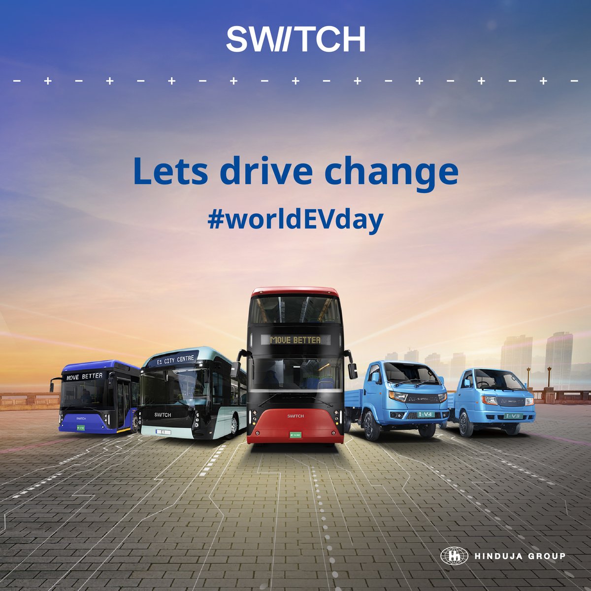 switchmobilitye's tweet photo. At SWITCH, we never stand still. Our drive to change the society for a greater good is what keeps us going! On #WorldEVDay, We pledge to continue to push the boundaries in the EV Space for a cleaner, greener, and sustainable society
#SwitchMobility #IntelligentEV #MoveBetter #EV #Technology #ElectricVehicle #EVMobility #Sustainability