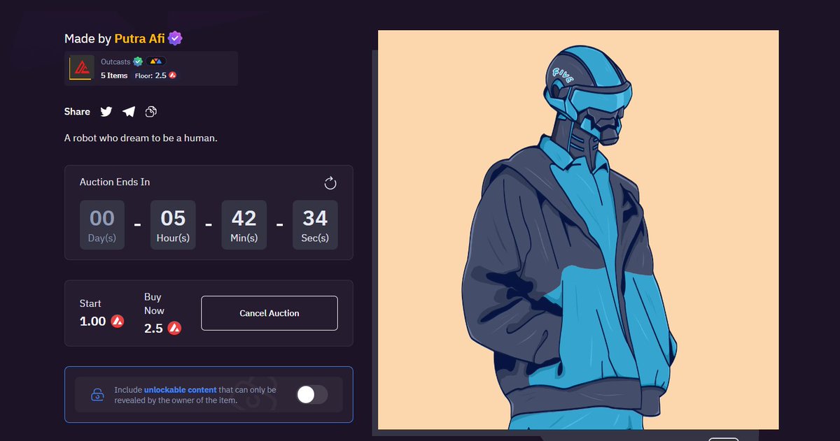 GMGM happy weekend
AUCTION UPDATE <a href="/salvor_io/">Salvor 🚢🔺</a>
link below
#AVAX #artonavax