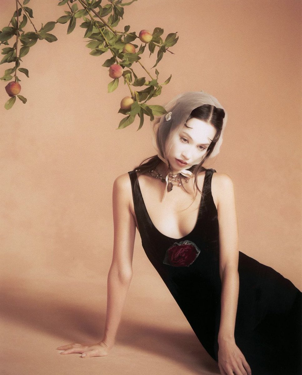 muglare's tweet photo. kiko mizuhara for unif, wearing the rhianne dress https://t.co/EM3blVn8FS
