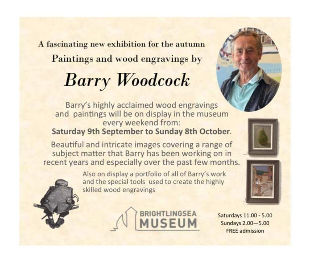 BumblesGG's tweet image. What an honour, some of our produce is featured in a  exhibition,  these are oil paintings by the very talented Barry Woodcock. Go check his exhibition out at @BrightlingseaMu it's truly wonderful. #artists #exhibition #fruitveg #Brightlingsea #Essex 
@FruitnVeg_Spits @BBCEssex