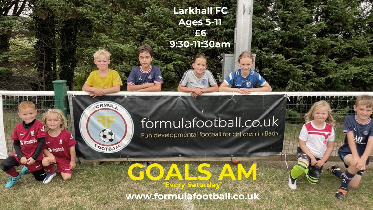 FormulaFooty16's tweet photo. Our sessions are based on having fun, whilst promoting good behaviour, effort and teamwork. We aim to improve your childs football experience through our extensive knowledge we have gained over the last 20 years. Message us on 07776200144 to sign up ⚽️ 😊@bathmums https://t.co/fDQFk7EKg2