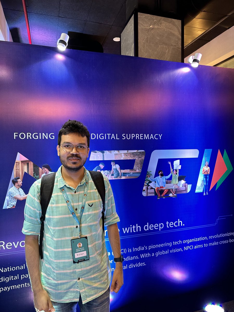 kushagrakasbi's tweet image. #npci #gopherconindia2023