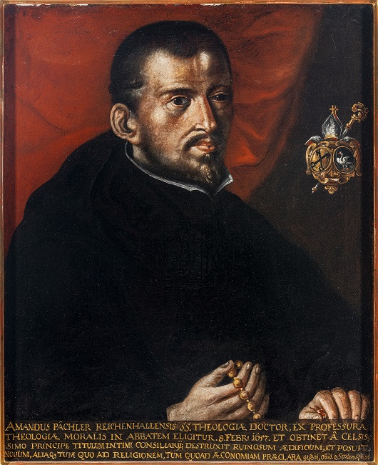 cb_ischl's tweet image. Heute vor 350 Jahren starb Abt Amand Pachler, einer der bedeutendsten Äbte des Stifts St. Peter in Salzburg. Von ihm stammt die Idee, den damals noch offenen Domplatz zu schließen. Zu Recht kann er daher als „Erfinder“ des DomQuartiers gelten. 
#salzburg #domquartier
