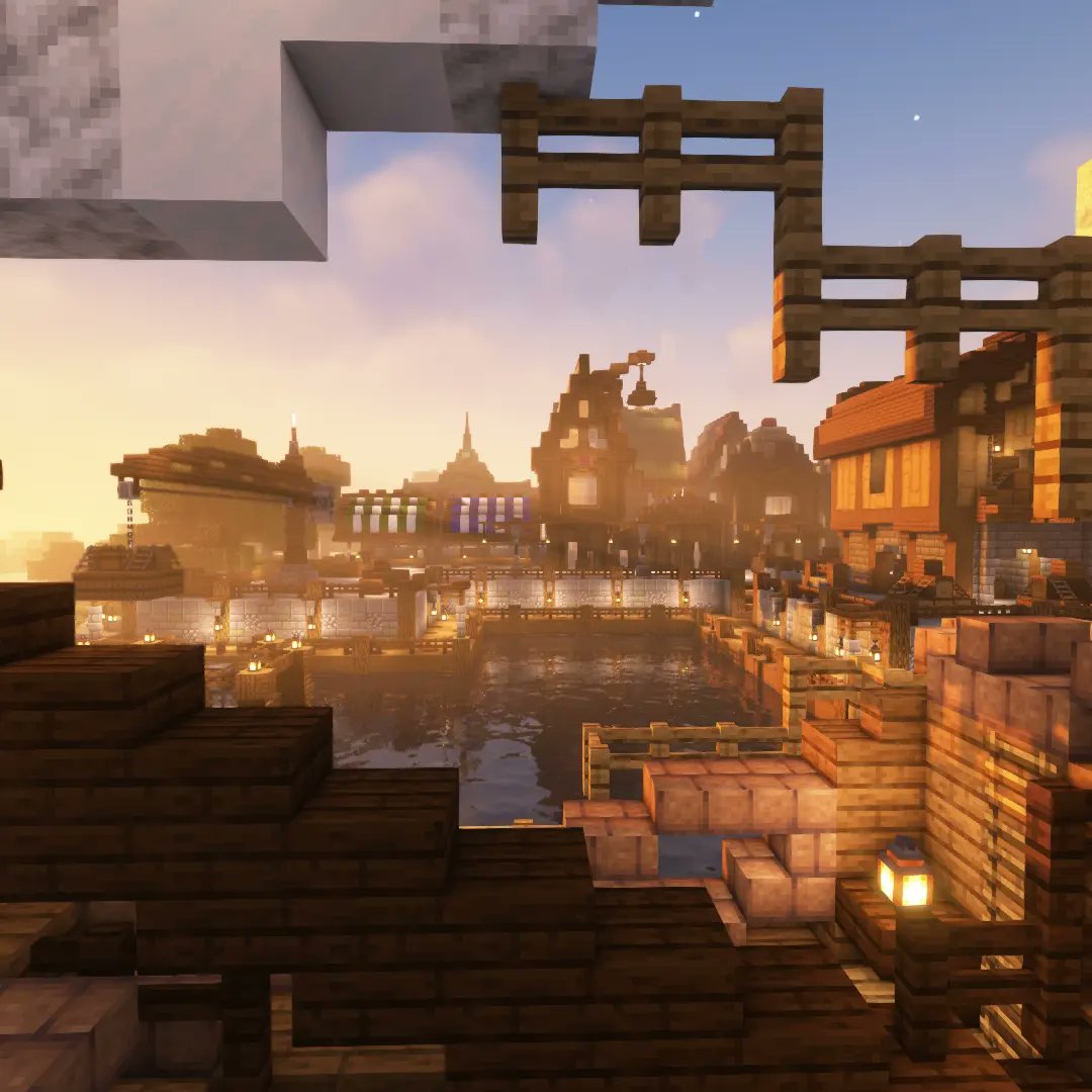 Futurelands_smp's tweet photo. Day or Night? What do you prefer? #MinecraftServer #Minecraft #Minecraftbuilds https://t.co/kyXlRG76eF