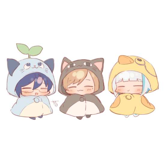 「#ヘル絵スタ #かな絵 #まめねことレオス」|林田（はやしだ）のイラスト