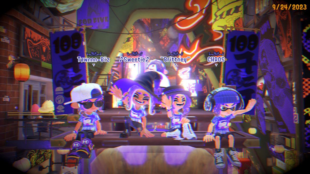 SweetSongTheCat's tweet photo. #Splatoon3 #SplatNet3 #Turf_War #N_ZAP_85
Just won a x100 with my Hubby @TownnnBiz 🤭
https://t.co/bVEBHfDgWB https://t.co/tn68AmqkAZ
