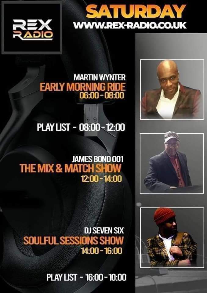 rex-radio.co.uk 

Saturday Shows

Please like comment &amp; Share

Fb

facebook.com/profile.php?id… 

Twitter 

x.com/rexradio1?t=bA… 

Instagram 

instagram.com/rex_radio?igsh… 

Tik tok 

tiktok.com/@rexradio2?_t=…

#rexradio #music #global #london  #djs