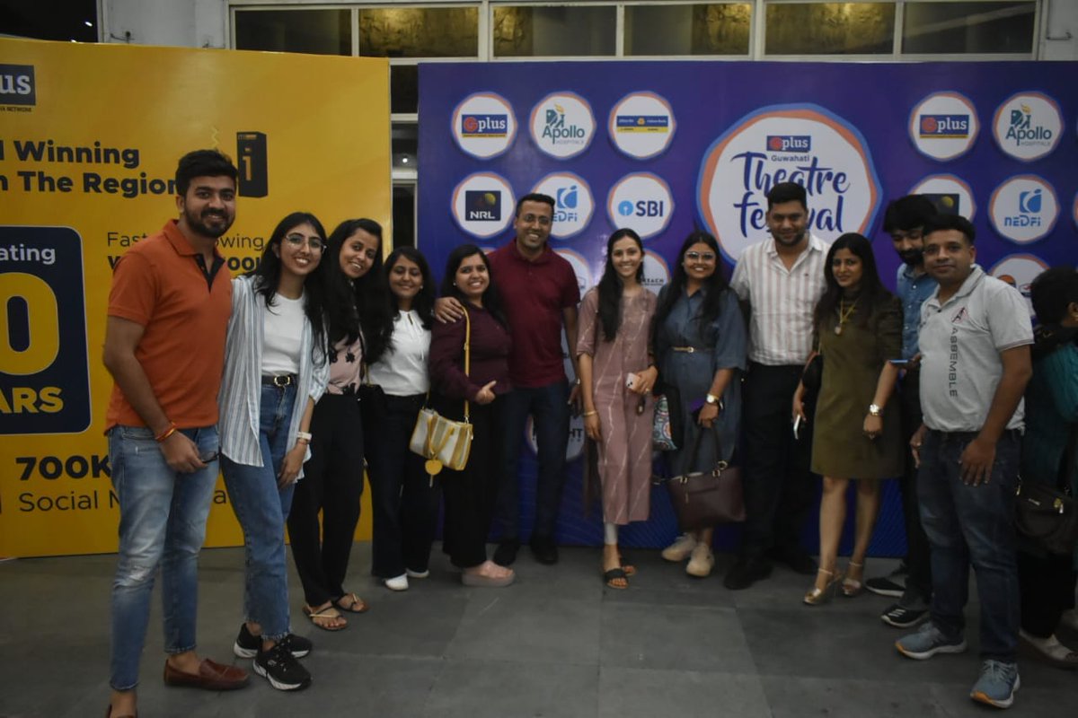guwahatiplus's tweet photo. #PHOTO | Glimpses from Day 1 of Guwahati Theatre Festival 2023! We are overwhelmed by the response!!

1 down, 2 more to go!

#GTF2023 #GuwahatiTheatreFestival #Guwahati #Assam https://t.co/1K3z7Sfau4