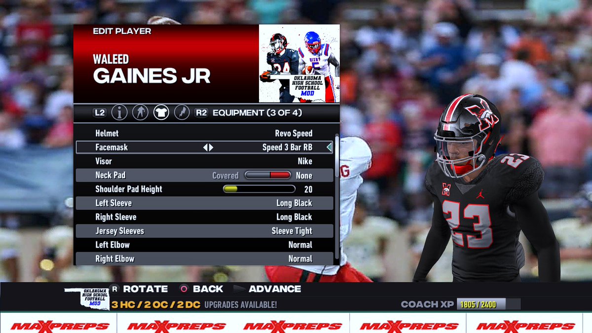 Oklahoma High School Football Mod tweet media