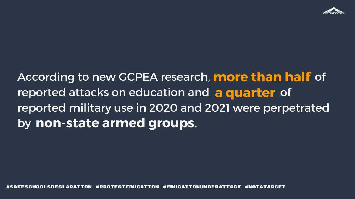 <a href="/GCPEAtweets/">GCPEA Secretariat</a> Learn what practices and interventions have the potential to limit attacks on civilians, including attacks on schools, students and teachers. #ProtectEducationFromAttack. Read <a href="/GCPEAtweets/">GCPEA Secretariat</a> new report: bit.ly/440RIMq

<a href="/Utenriksdept/">Utenriksdepartementet</a>