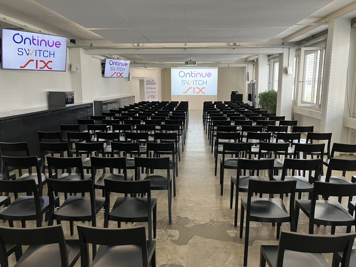 Aaaaaaand…. We are ready!!! 
#BSidesZH