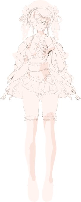 何頭身だよ!って感じにw

モデル体型叉 